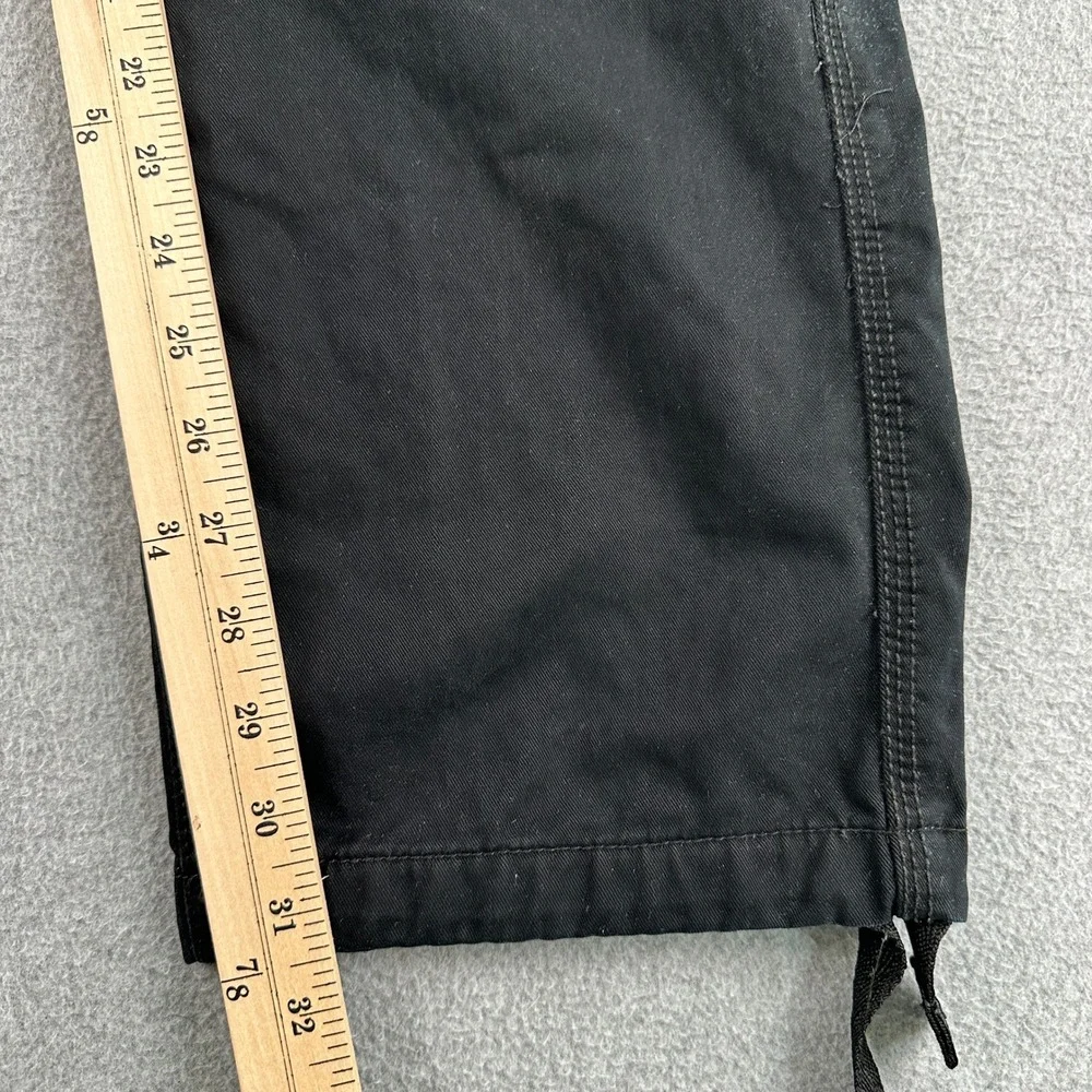 Jordan Craig Cargo Pants Men 42/34 Black 5656M.2 Cotton Utility Tactical Pockets